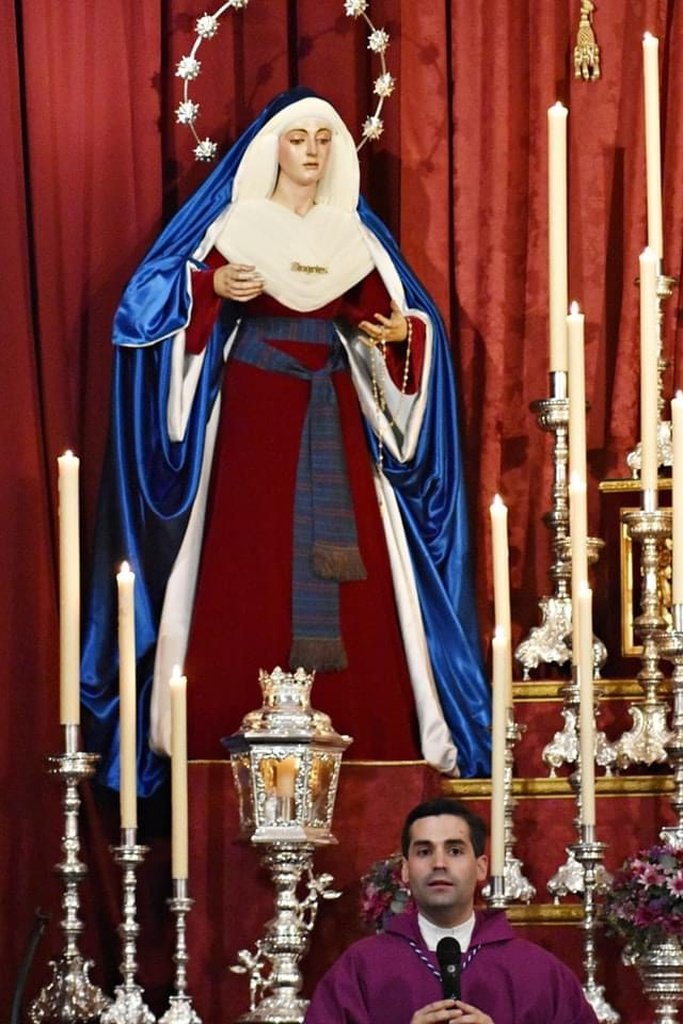Germán Carrasco, nuevo párroco del Sagrado Corazón de Jesús en Los Palacios y Villafranca
